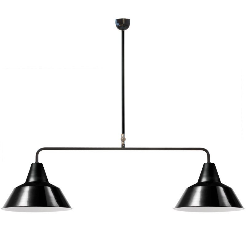 Bielefeld II Pipe pendant light in Bauhaus style: Auch erhältlich: Bielefeld II Doppelpendel (bitte anfragen)